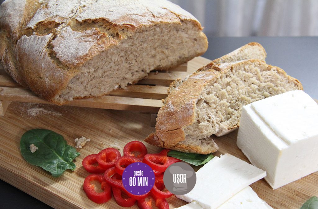 pâine fără frământare