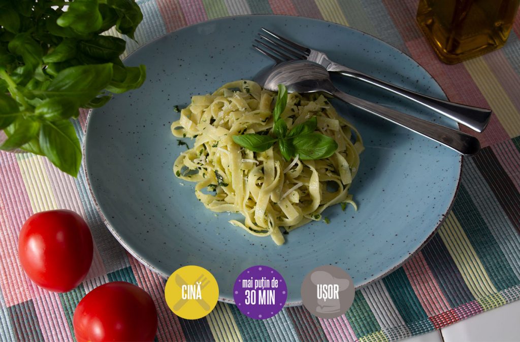 paste cu pesto