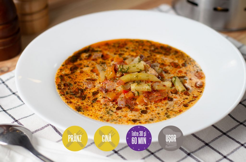 ciorbă de fasole galbenă păstăi