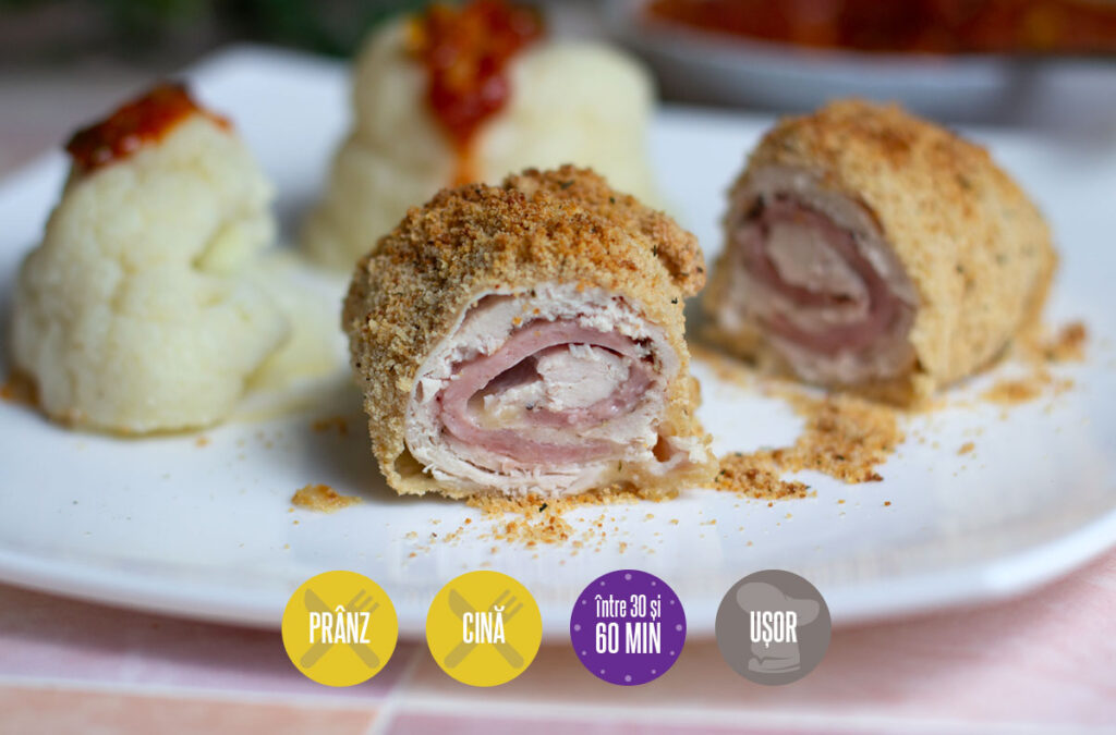 Cordon bleu la cuptor