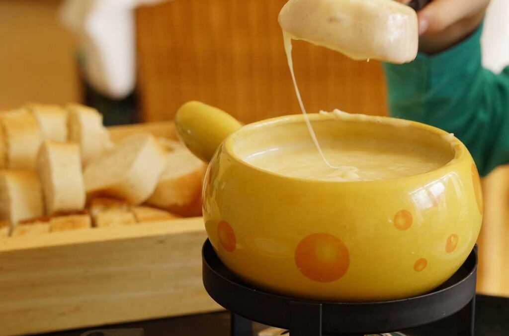 Fondue brânză